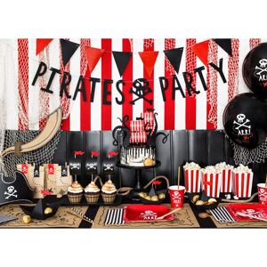 PartyDeco GRL86-010 Black Paper Pirate Banner - Party Decoration PartyDeco GRL86-010 Black Paper Pirate Banner - Party Decoration