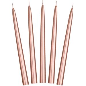 Pricenet Roségold Konische Kerzen - 24cm 10er Set Pricenet Roségold Konische Kerzen - 24cm 10er Set