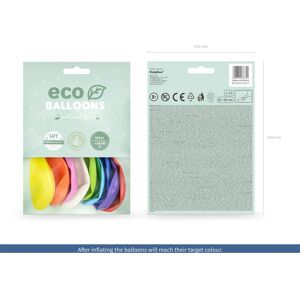 PartyDeco ECO30P-000-10 Pastell Eco Balloons - Party Dekoration PartyDeco ECO30P-000-10 Pastell Eco Balloons - Party Dekoration
