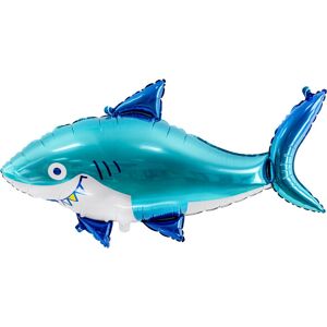 PartyDeco Ballon Folié Requin Géant - Ballon de Fête - Publicité PartyDeco Ballon Folié Requin Géant - Ballon de Fête - Publicité