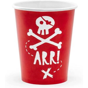 Pricenet Piratenparty Becher - 220ml - 6 Stück Pricenet Piratenparty Becher - 220ml - 6 Stück
