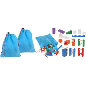 Kruzzel Modell 1131 Flerfarget Tredominokasse - Domino Kruzzel Modell 1131 Flerfarget Tredominokasse - Domino