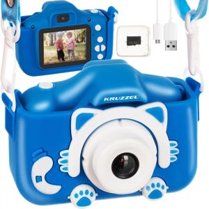 Dětská digitální kamera Northix - Full HD, 32GB, Hry, Modrá Dětská digitální kamera Northix - Full HD, 32GB, Hry, Modrá