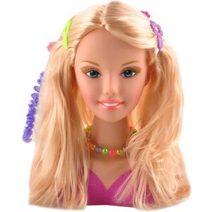 Poupée de Coiffure Kruzzel - Tête d'Entraînement - Multicolore - Publicité Poupée de Coiffure Kruzzel - Tête d'Entraînement - Multicolore - Publicité