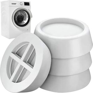 Ruhhy Anti-vibrationsunderlag - 4 stk - Til vaskemaskiner og husholdningsapparater Ruhhy Anti-vibrationsunderlag - 4 stk - Til vaskemaskiner og husholdningsapparater