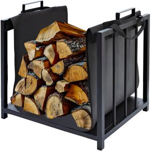 Kaminer 24628 kosz na drewno - Kosz na drewno, elegancki, odporny na warunki atmosferyczne Kaminer 24628 kosz na drewno - Kosz na drewno, elegancki, odporny na warunki atmosferyczne