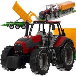 Kruzzel Traktor med Trailer - Landbrugsspil Kruzzel Traktor med Trailer - Landbrugsspil