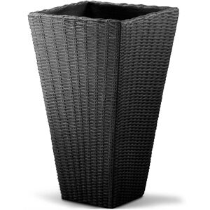 Deuba Poliratán Plant Pot - Impact-Resistant 59L - Indoor/Outdoor Deuba Poliratán Plant Pot - Impact-Resistant 59L - Indoor/Outdoor