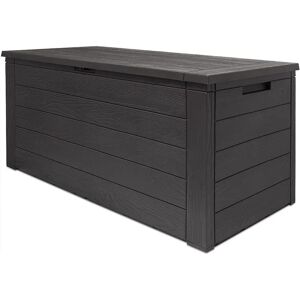 Deuba Boîte de rangement anthracite - Extérieur - Jardin - Publicité Deuba Boîte de rangement anthracite - Extérieur - Jardin - Publicité