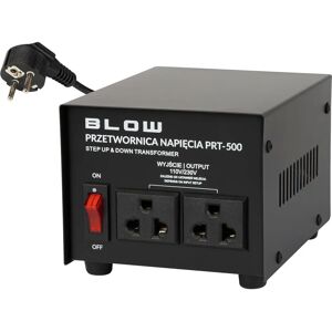 Napěťový měnič Blow PRT-500 - Podpora 110V/230V Napěťový měnič Blow PRT-500 - Podpora 110V/230V