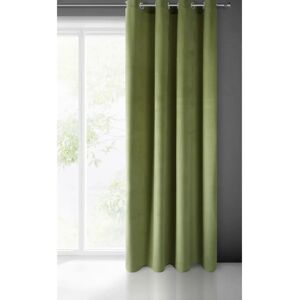 Eurofirany Khaki Velvet Curtain - Classic Interior Decor Eurofirany Khaki Velvet Curtain - Classic Interior Decor