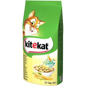 Nourriture sèche Kitekat pour chats - 12kg, 20+4kg, 24kg - Avec poulet, bœuf, poisson - Publicité Nourriture sèche Kitekat pour chats - 12kg, 20+4kg, 24kg - Avec poulet, bœuf, poisson - Publicité