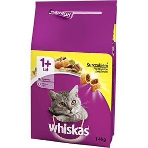 Whiskas Model - Kuře a Zelenina pro Kočky - Krmivo 14kg Whiskas Model - Kuře a Zelenina pro Kočky - Krmivo 14kg