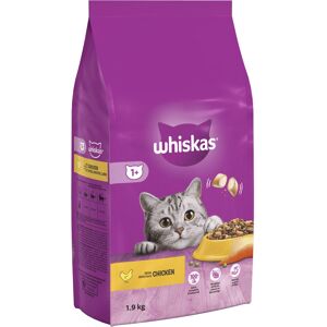Whiskas Trockenfutter 1+ mit Huhn 1,9 kg Whiskas Trockenfutter 1+ mit Huhn 1,9 kg