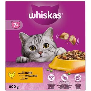 Whiskas 7+ Nourriture Sèche pour Chats Senior - Nutrition Équilibrée Whiskas 7+ Nourriture Sèche pour Chats Senior - Nutrition Équilibrée