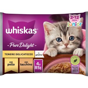 Comida Húmeda Whiskas Junior Aves - Alimentos para Gatos Comida Húmeda Whiskas Junior Aves - Alimentos para Gatos
