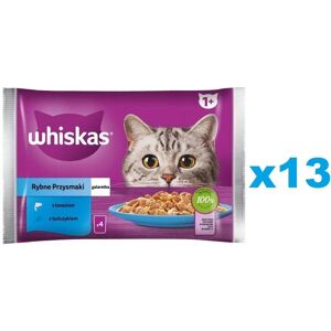 Whiskas Adult Pește în Gelatină - Mâncare pentru pisici Whiskas Adult Pește în Gelatină - Mâncare pentru pisici