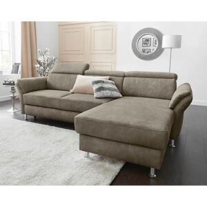 Sit & More Avignon L-Form Sofa - Mikrofaser, Verstellbar, Stauraum - Sofa Sit & More Avignon L-Form Sofa - Mikrofaser, Verstellbar, Stauraum - Sofa