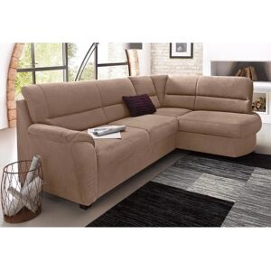 SIT & MORE Pandora L-Form Sofa - Mikrofaser, Bettfunktion, 251x91x176cm SIT & MORE Pandora L-Form Sofa - Mikrofaser, Bettfunktion, 251x91x176cm