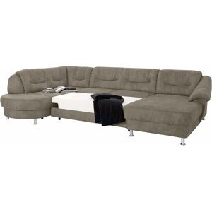 Sit & More Salsa U-Form Wohnlandschaft - U-Form, Mikrofaser, taupe Sit & More Salsa U-Form Wohnlandschaft - U-Form, Mikrofaser, taupe