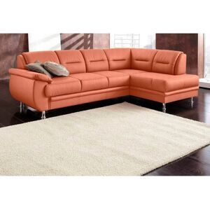 SIT & MORE Mailand L-Form Sofa - Microfaser, orange SIT & MORE Mailand L-Form Sofa - Microfaser, orange