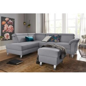 sit&more Arngast L-Form Sofa - Umwandelbar, Grau, 245cm sit&more Arngast L-Form Sofa - Umwandelbar, Grau, 245cm