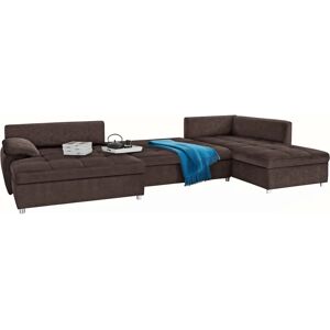 SIT & MORE Labene U-Form Sofa - U-Form, Microfaser, Braun SIT & MORE Labene U-Form Sofa - U-Form, Microfaser, Braun