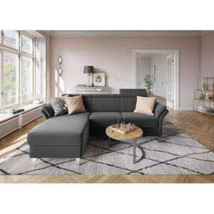 SIT & MORE Vincenzo L-Form Sofa - Stoff, Recamiere, Bettfunktion SIT & MORE Vincenzo L-Form Sofa - Stoff, Recamiere, Bettfunktion