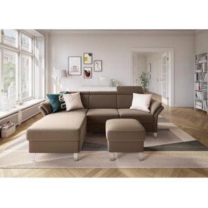 SIT & MORE Vincenzo L-Form - Microfaser, Recamiere links, Kopfteilverstellung - Sofa SIT & MORE Vincenzo L-Form - Microfaser, Recamiere links, Kopfteilverstellung - Sofa