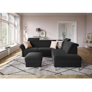 SIT & MORE Vincenzo L-Form Sofa - Verstellbare Kopfstützen, Stauraum, Modernes Design SIT & MORE Vincenzo L-Form Sofa - Verstellbare Kopfstützen, Stauraum, Modernes Design