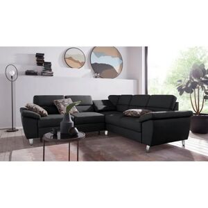 SIT & MORE Sorano L-Form Sofa - L-Form, dunkel Stoff, mit Bettfunktion SIT & MORE Sorano L-Form Sofa - L-Form, dunkel Stoff, mit Bettfunktion