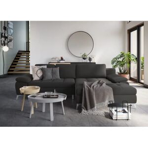SIT&MORE Latigo L-Form Sofa - 5-Sitzer, Dunkelgrau SIT&MORE Latigo L-Form Sofa - 5-Sitzer, Dunkelgrau