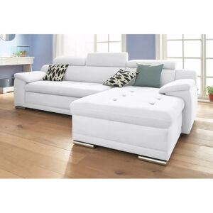 SIT & MORE Top Andiamo L-Form Couch - Weiß - Sofa SIT & MORE Top Andiamo L-Form Couch - Weiß - Sofa