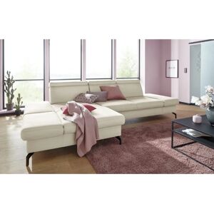 SIT & MORE Brisbane L-Form Sofa - Soft clean - Beige - Serie Brisbane V SIT & MORE Brisbane L-Form Sofa - Soft clean - Beige - Serie Brisbane V