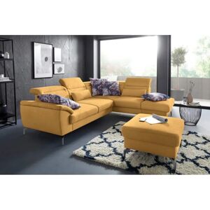 SIT & MORE Percy L-Form Mikrofaser-Sofa - Ottomane rechts - 270x235cm SIT & MORE Percy L-Form Mikrofaser-Sofa - Ottomane rechts - 270x235cm