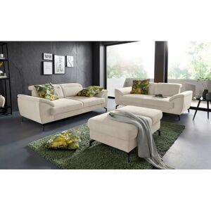 SIT&MORE Percy 2-Sitzer Sofa Beige Mikrofasertouch - Sofa SIT&MORE Percy 2-Sitzer Sofa Beige Mikrofasertouch - Sofa