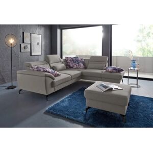 SIT & MORE Percy L-Form Sofa - Grau SIT & MORE Percy L-Form Sofa - Grau