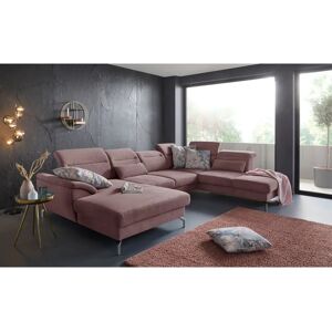 SIT & MORE Percy U-Form Sofa - Microfaser, Recamiere links SIT & MORE Percy U-Form Sofa - Microfaser, Recamiere links