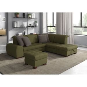 SIT & MORE Luxor Grüner Hocker - Pouf SIT & MORE Luxor Grüner Hocker - Pouf