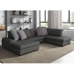 SIT&MORE Luxor U-Form Sofa - U-förmiges Microfaser-Sofa SIT&MORE Luxor U-Form Sofa - U-förmiges Microfaser-Sofa