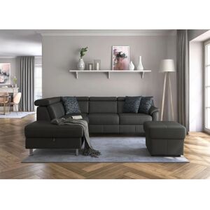 SIT & MORE Freetown L-Form Sofa - Leder, mit Stauraum & Schlaffunktion SIT & MORE Freetown L-Form Sofa - Leder, mit Stauraum & Schlaffunktion