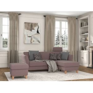 SIT&MORE Visby L-Form Sofa - Feine Struktur SIT&MORE Visby L-Form Sofa - Feine Struktur