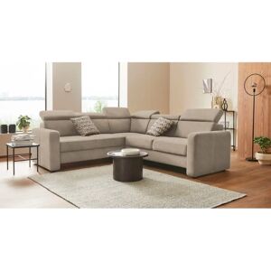 SIT & MORE Bologna L-Form Microfaser Sofa - beiget SIT & MORE Bologna L-Form Microfaser Sofa - beiget