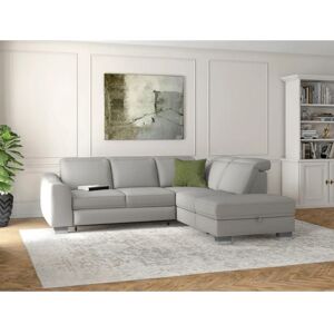 SIT & MORE Dundee L-Form Sofa - Microfaser, Ottomane rechts SIT & MORE Dundee L-Form Sofa - Microfaser, Ottomane rechts