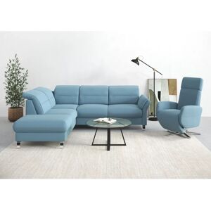 SIT & MORE Grenoble L-Form Sofa - Weiche, Blau, 5,5 Sitze SIT & MORE Grenoble L-Form Sofa - Weiche, Blau, 5,5 Sitze