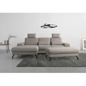 SIT & MORE Cinturo L-Form Sofa - Mikrofaser, Abnehmbarer Bezug, Manuelle Rückenlehne SIT & MORE Cinturo L-Form Sofa - Mikrofaser, Abnehmbarer Bezug, Manuelle Rückenlehne
