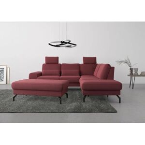 SIT & MORE Cinturo Ecksofa - Bordeaux - 260cm L-Form SIT & MORE Cinturo Ecksofa - Bordeaux - 260cm L-Form
