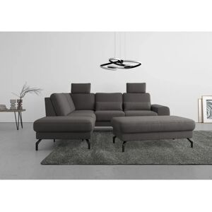SIT & MORE Cinturo L-Form Sofa - Microfaser, Linke Ottomane, Verstellung SIT & MORE Cinturo L-Form Sofa - Microfaser, Linke Ottomane, Verstellung