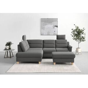 SIT & MORE Farö L-Form Sofa - Microfaser, Ottomane links, Stauraum SIT & MORE Farö L-Form Sofa - Microfaser, Ottomane links, Stauraum