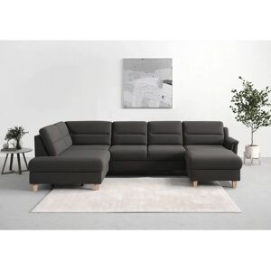 SIT & MORE Farö U-Form Sofa - Mikrofaser, Stauraum, Gepolstert SIT & MORE Farö U-Form Sofa - Mikrofaser, Stauraum, Gepolstert